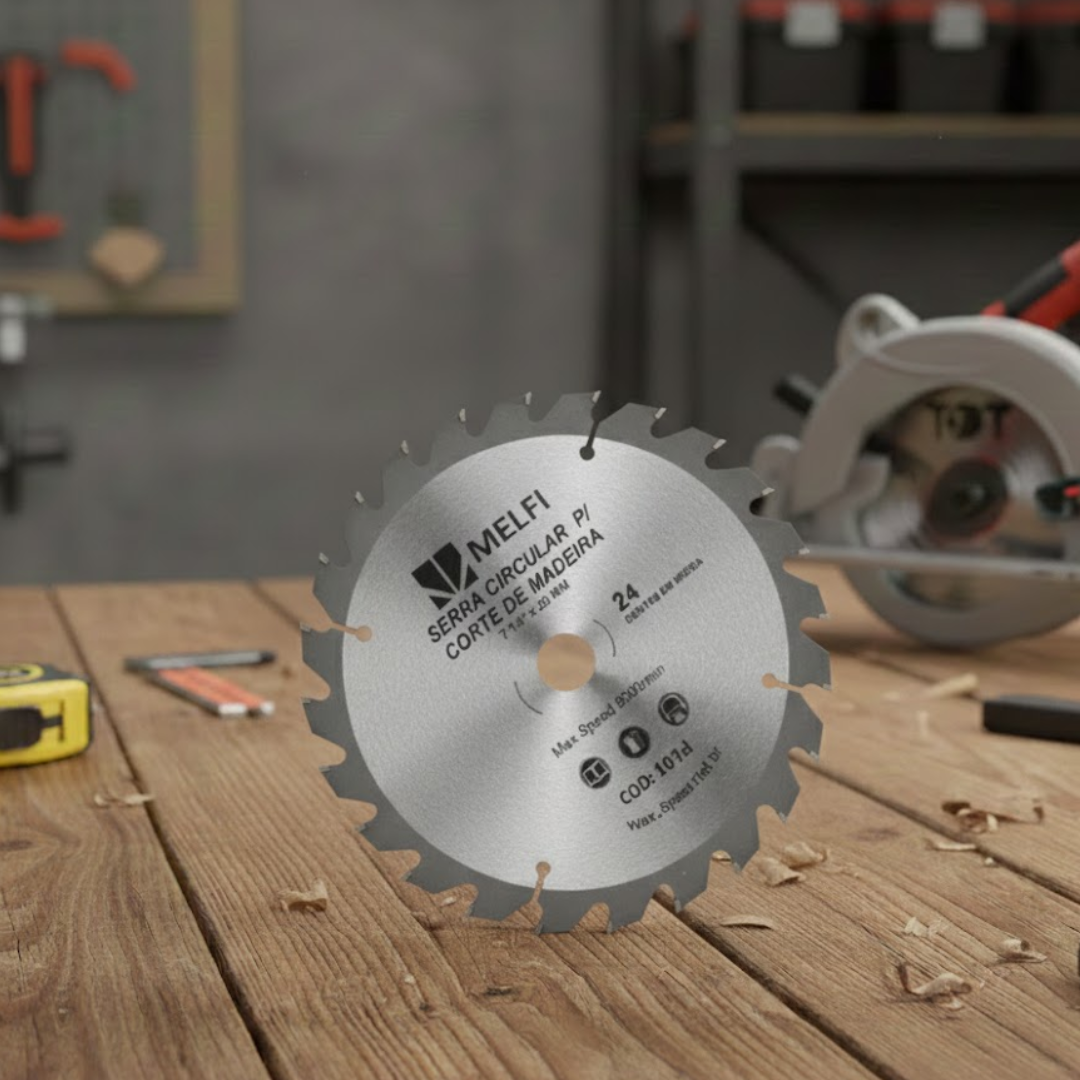 Serra Circular p/ Corte Madeira Widea 7.1–4 42×20mm - Melfi
