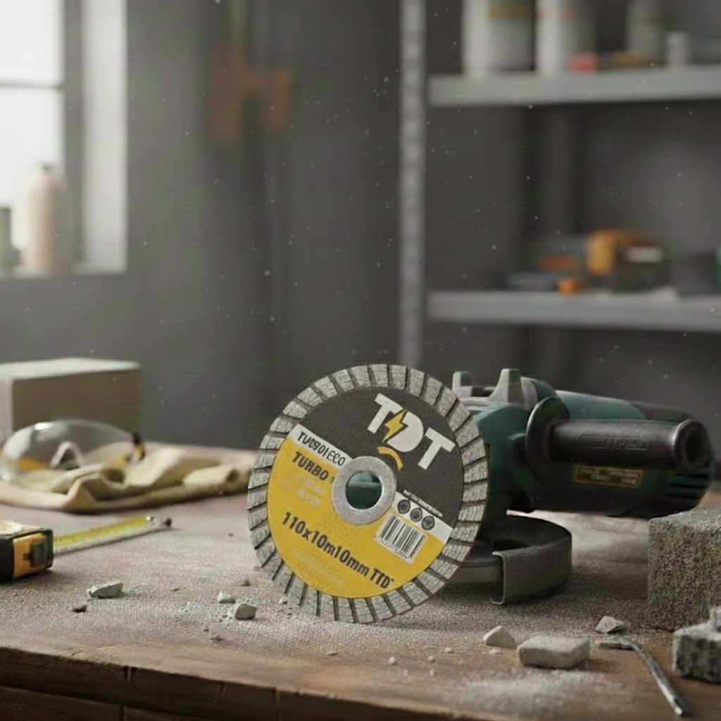 Disco de Corte Diamantado Turbo 110×10mm - TDT