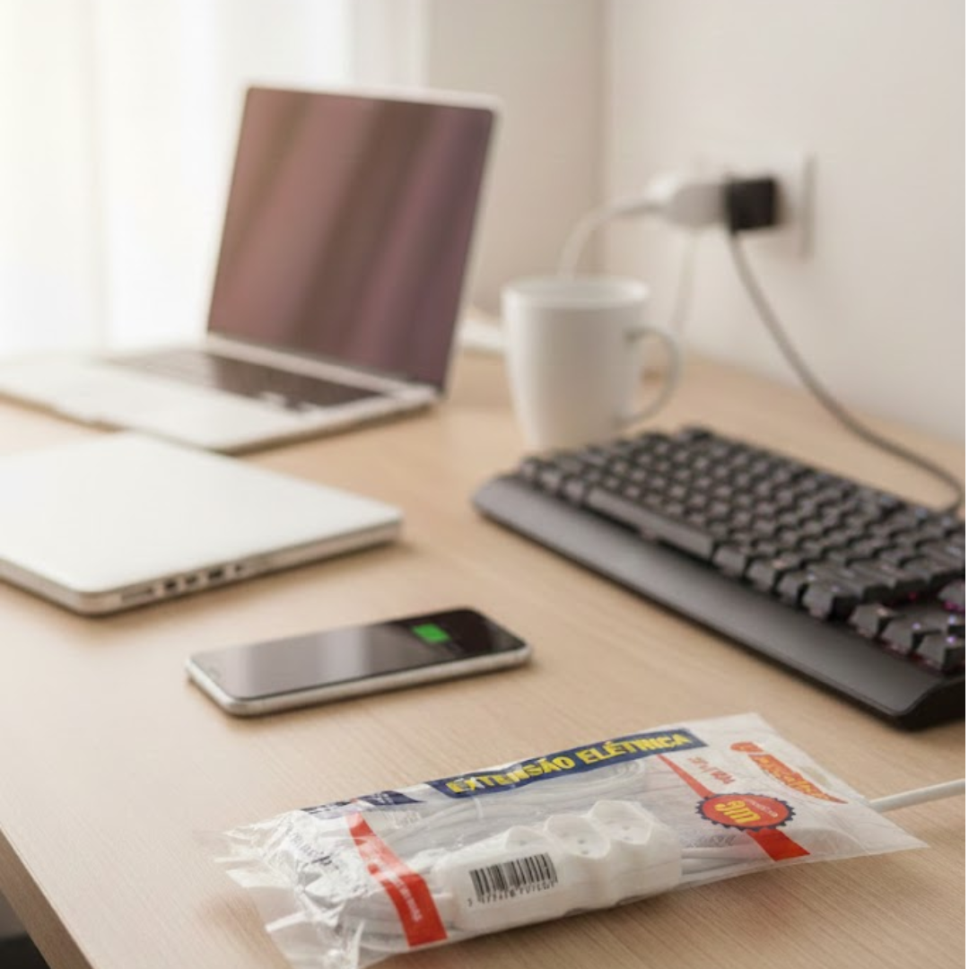 Megatron Extensão Elétrica 3 Metros 2P+T 10A