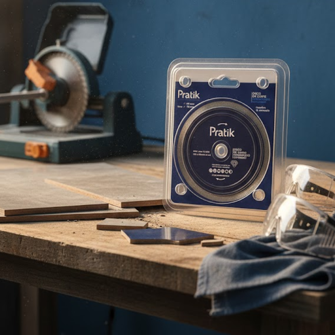 Disco de Corte Diamantado Contínuo 110×20 - Pratik