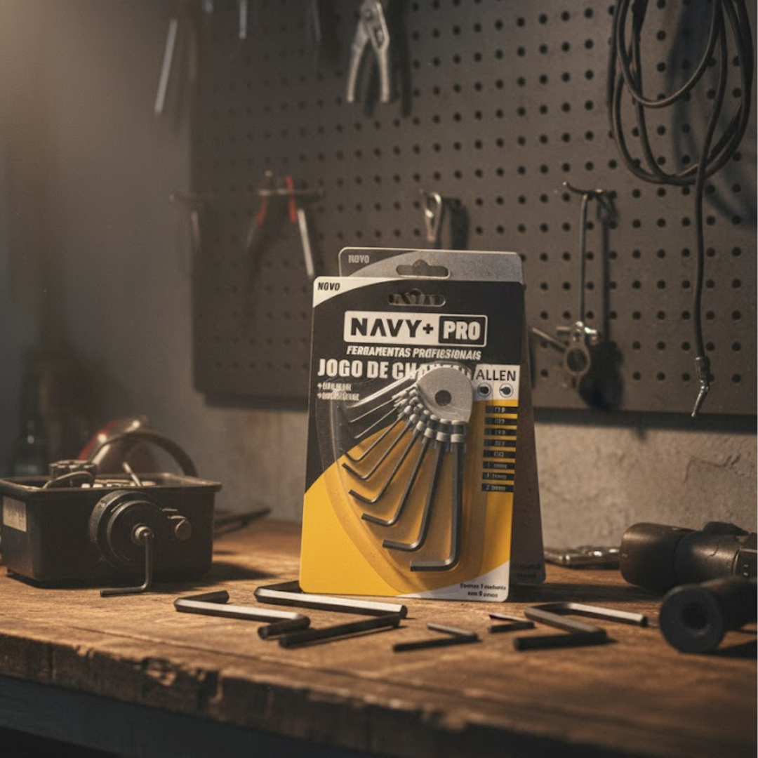 Navy Pro Jogo de Chaves Allen T15–2.5 mm