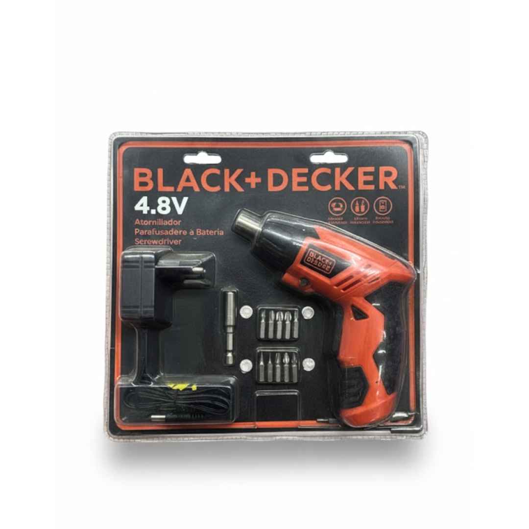 Parafusadeira a Bateria Screwdriver 4.8V - Black+Decker