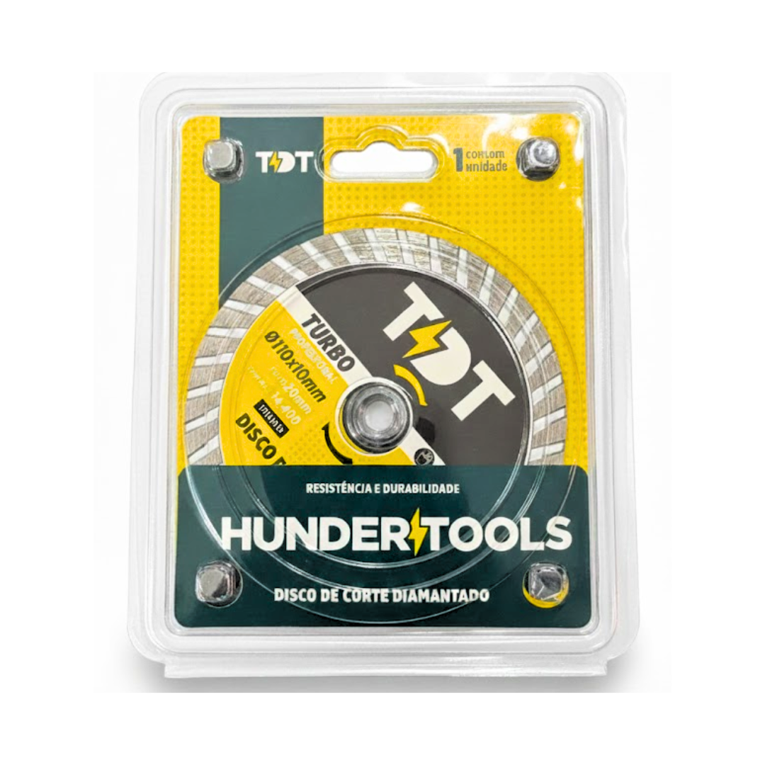 Disco de Corte Diamantado Turbo 110×10mm - TDT
