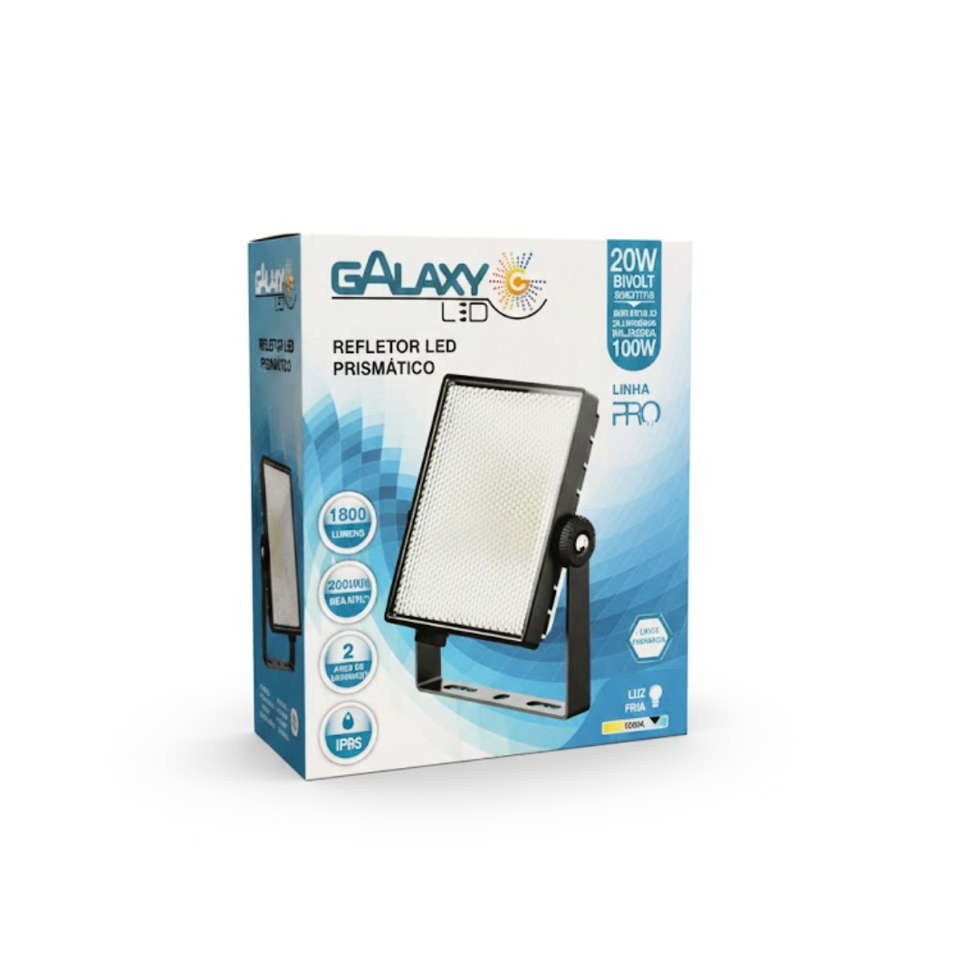 Refletor Prismático 20W - Galaxy LED