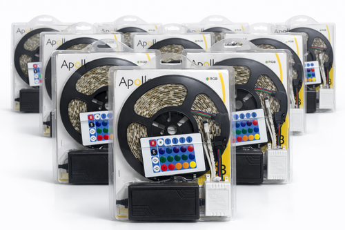 Apollo - Kit Fita LED 5 Metros RGB 12w