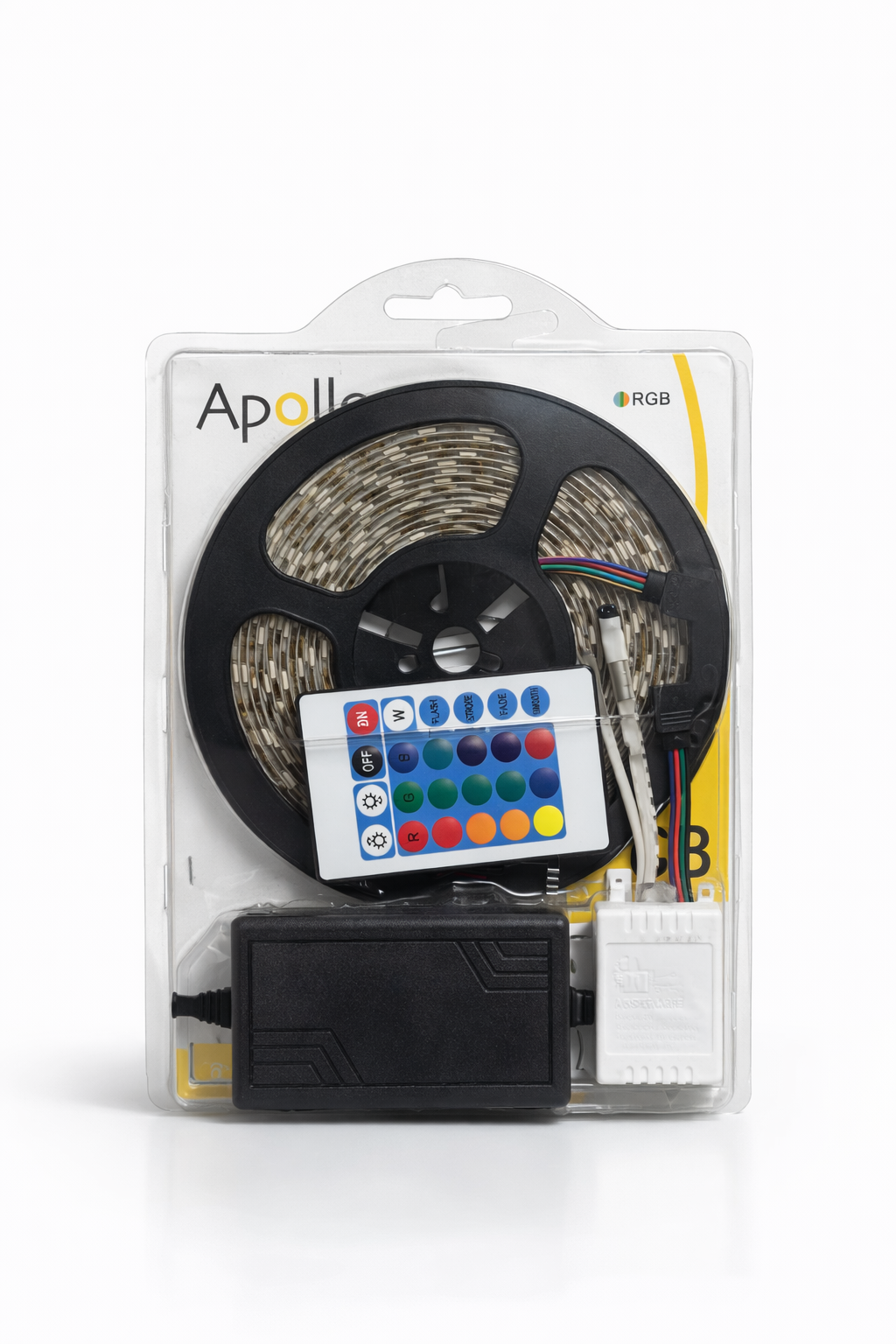 Apollo - Kit Fita LED 5 Metros RGB 12w