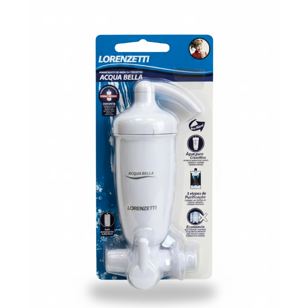 Purificador de Água com Registro Acqua Bella - Lorenzetti